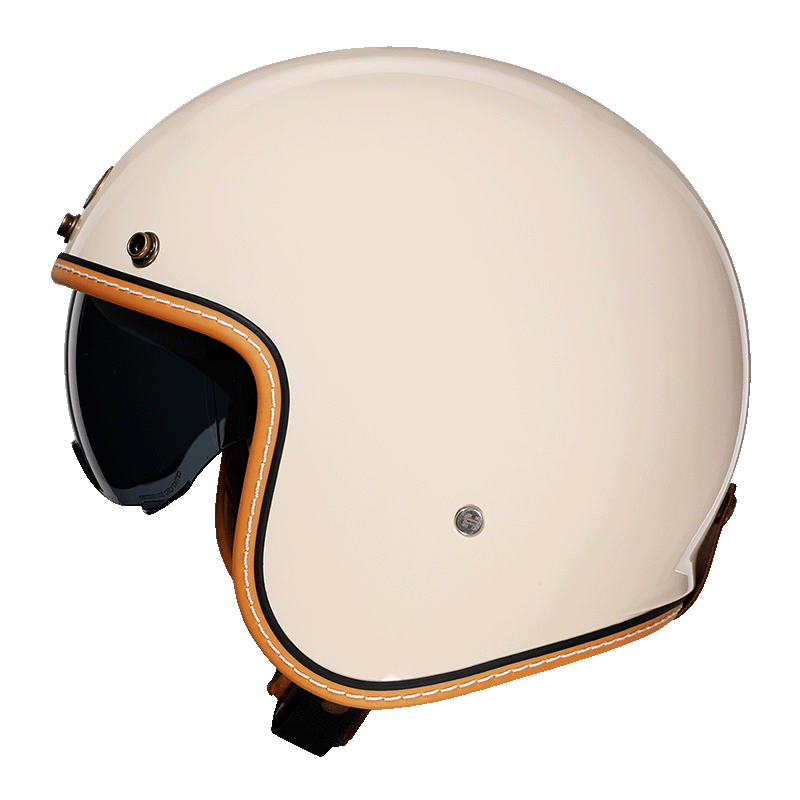 Open Face Helmet Retro Design ABS EPS Foam Safety Helmet