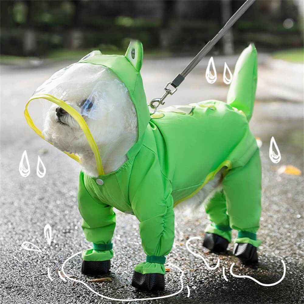 Dog Raincoat Waterproof Full Body Coverage