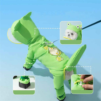 Dog Raincoat Waterproof Full Body Coverage