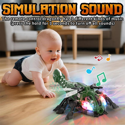 Remote Control Dragonfly Toy with Music Lights