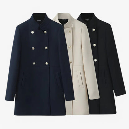 Wool Coat for Women - Fashionable Autumn Outerwear