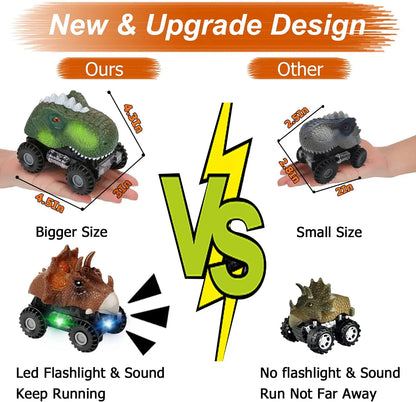 Dinosaur Toy Car Electric Interactive Tyrannosaurus Rex Model