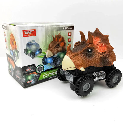 Dinosaur Toy Car Electric Interactive Tyrannosaurus Rex Model