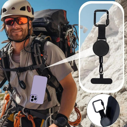 Retractable Phone Security Holder Anti-Theft Clip Mount