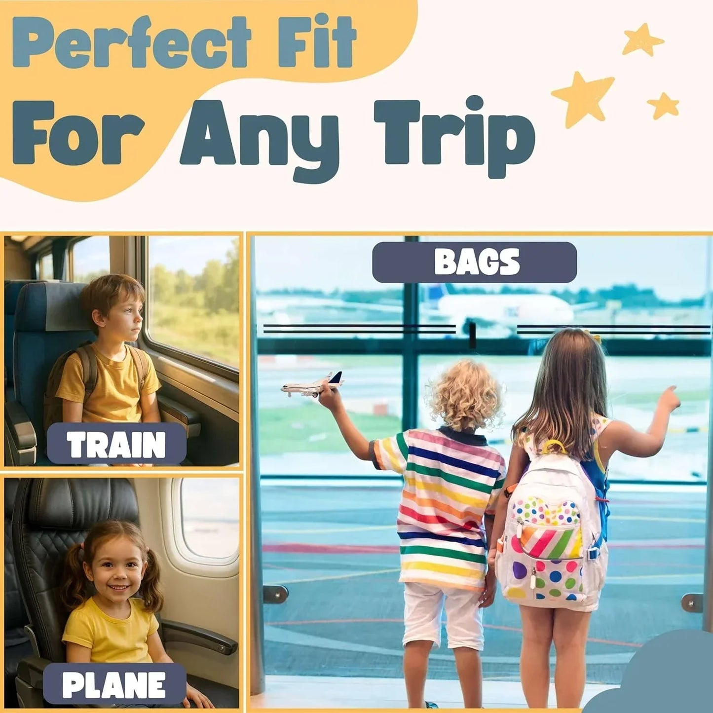 Car Headrest Lumbar Support Pillow for Children