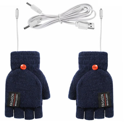 USB Heated Gloves for Hand Warmth