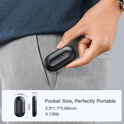 Rechargeable Magnetic Hand Warmers Portable Heater 2 Pack