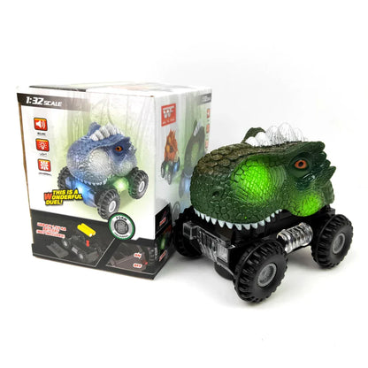 Dinosaur Toy Car Electric Interactive Tyrannosaurus Rex Model