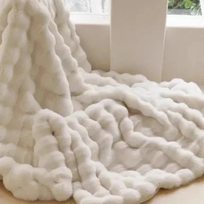 Faux Fur Throw Blanket