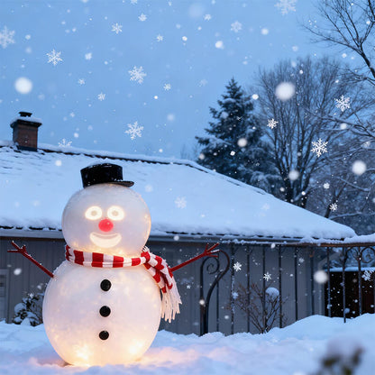 Snowman LED Speaker USB Charging Toy