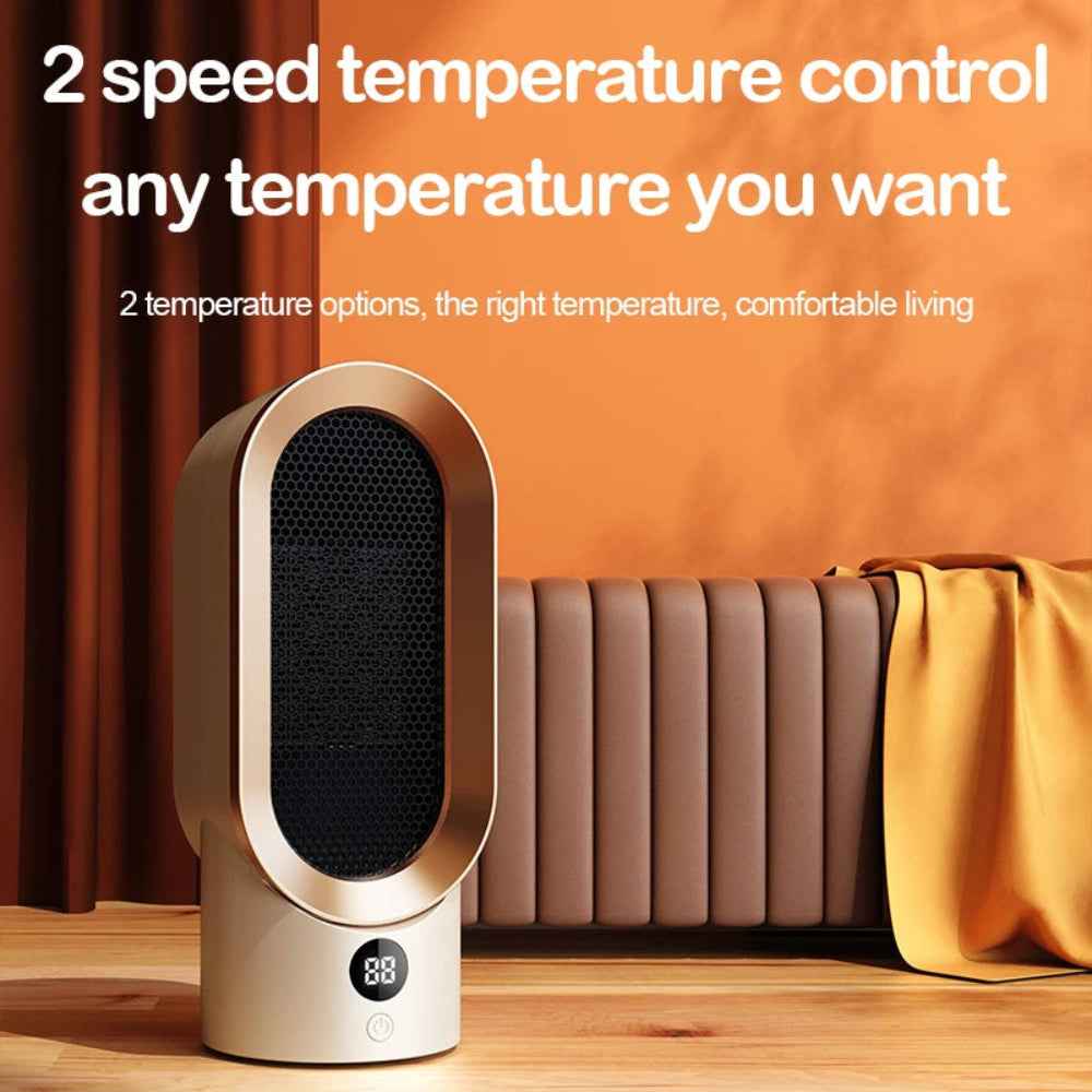 Ceramic Space Heater Indoor Fast Heat Distribution Unit