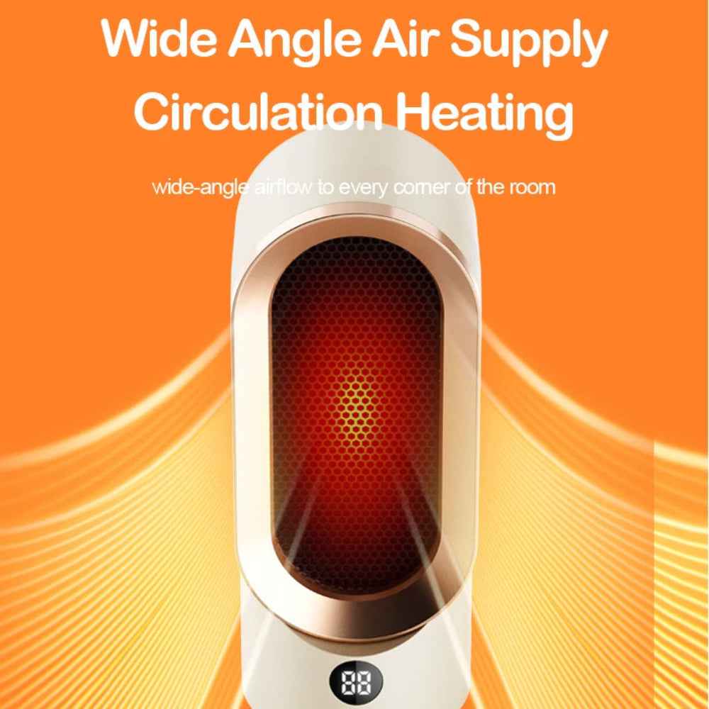 Ceramic Space Heater Indoor Fast Heat Distribution Unit