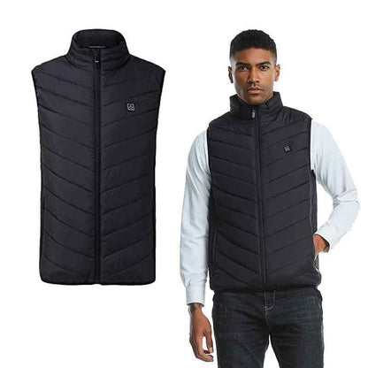 Heated Body Warmer Adjustable Temperature Unisex