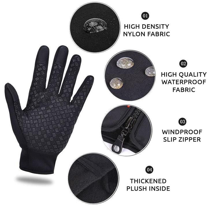 Thermal Gloves for Cycling Skiing Outdoor Sports Activities