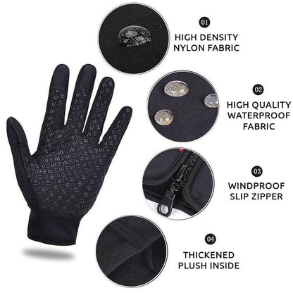 Thermal Gloves for Cycling Skiing Outdoor Sports Activities