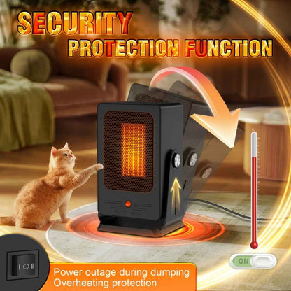 Portable Adjustable Thermostat Space Heater Unit