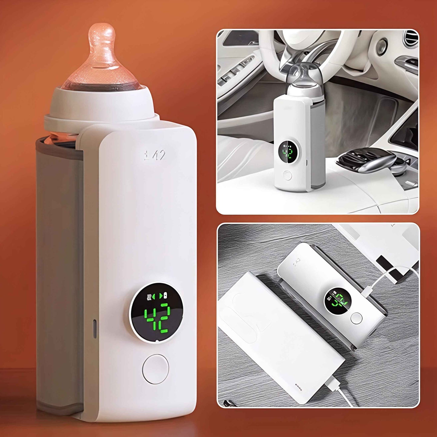 Electric Baby Bottle Warmer Milk Heater Device