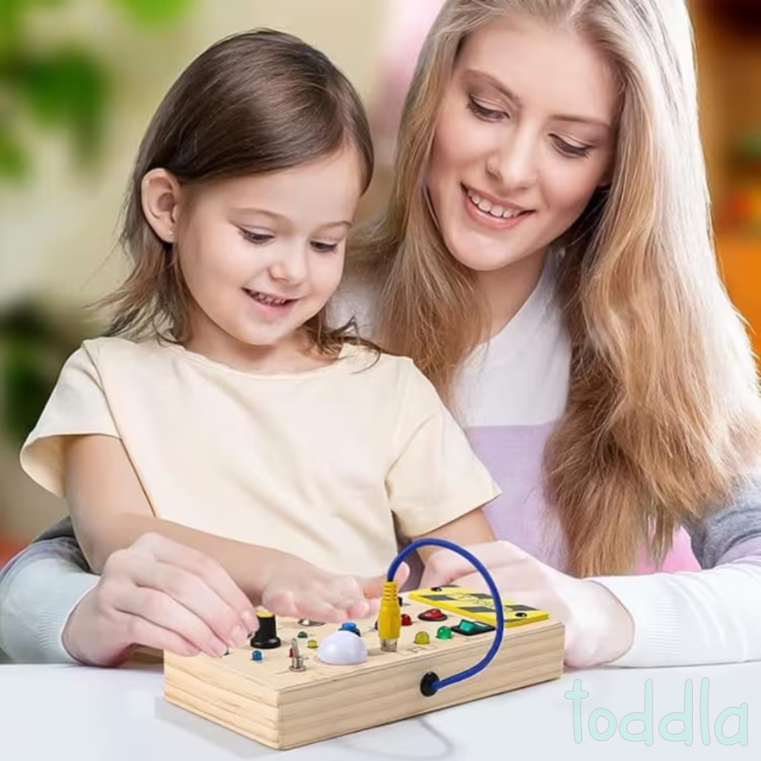 Montessori Switch Board Educational Toy for Kids