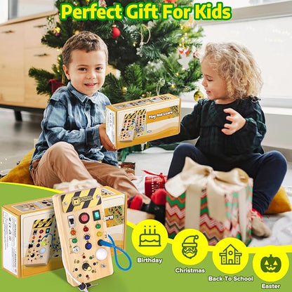 Montessori Switch Board Educational Toy for Kids