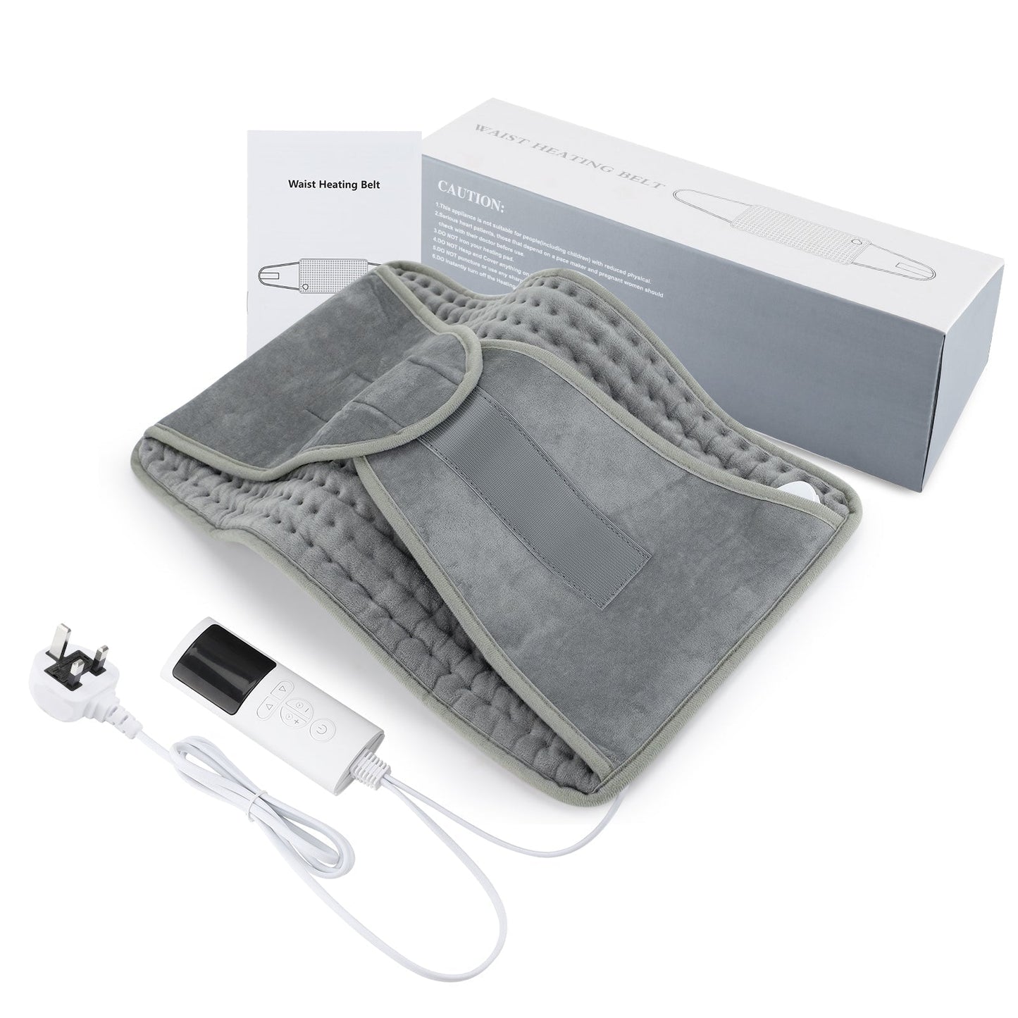 Electric Heating Pad Heated Blanket Heating Belt Combo Set