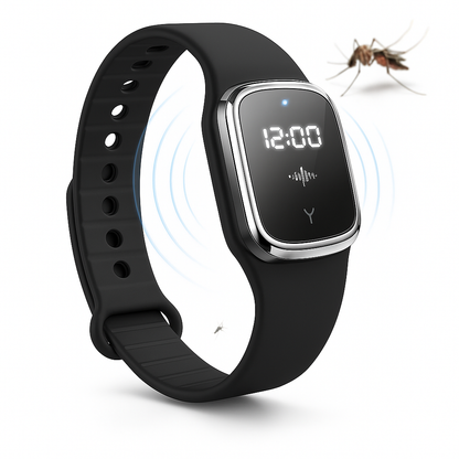 Ultrasonic Mosquito Repellent Wristband Device
