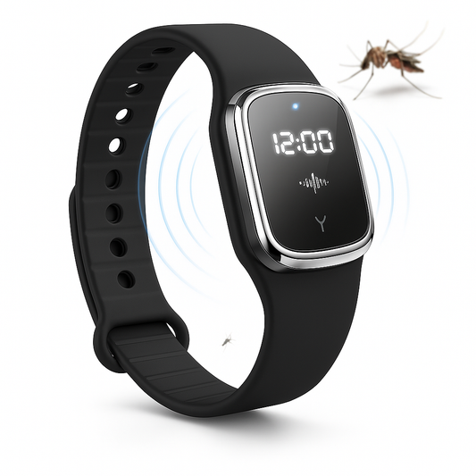 Ultrasonic Mosquito Repellent Wristband Device