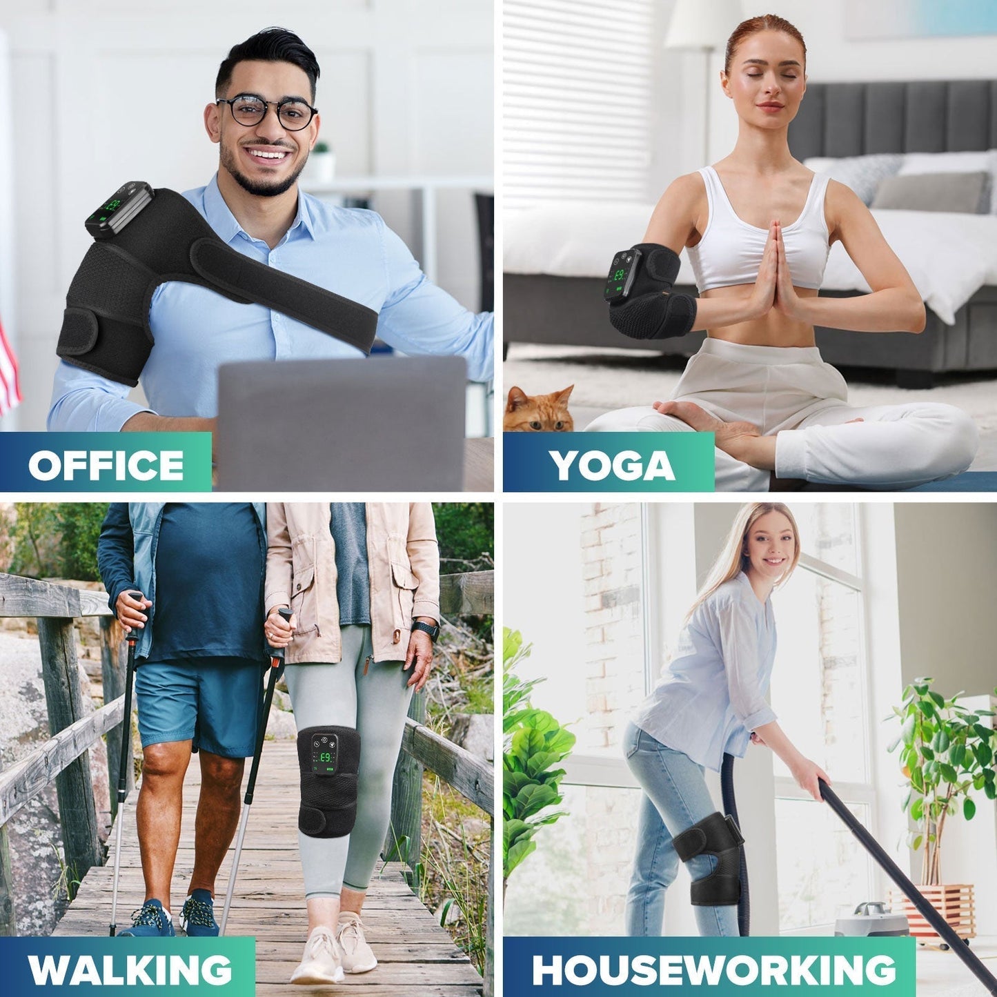 Knee Pad Elbow Pad Shoulder Pad Protective Gear Set