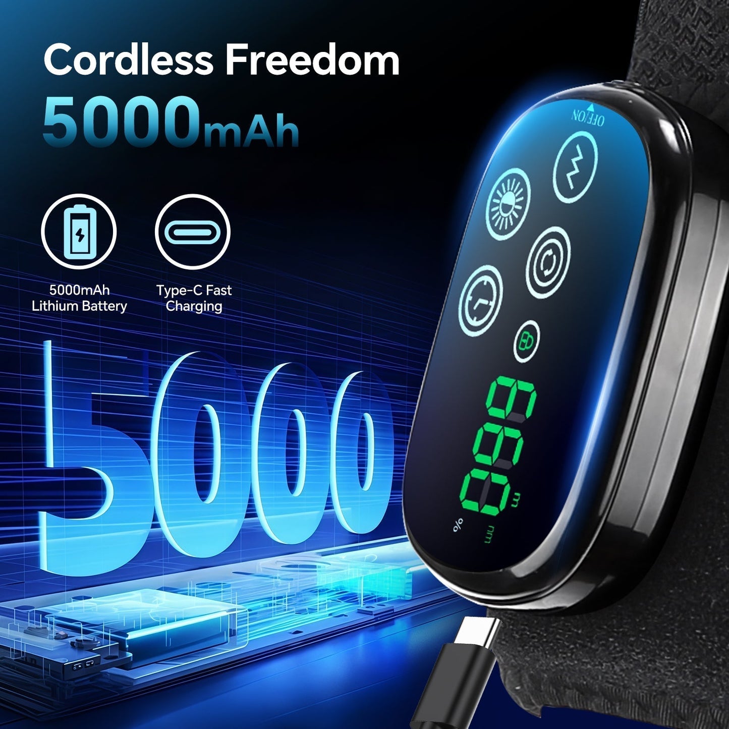 Red Light Therapy Shoulder Massager 660nm 850nm Device