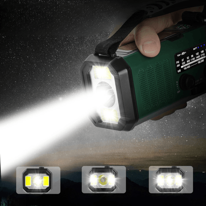 Emergency Radio Solar USB Charger Power Bank