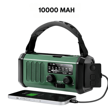 Emergency Radio Solar USB Charger Power Bank