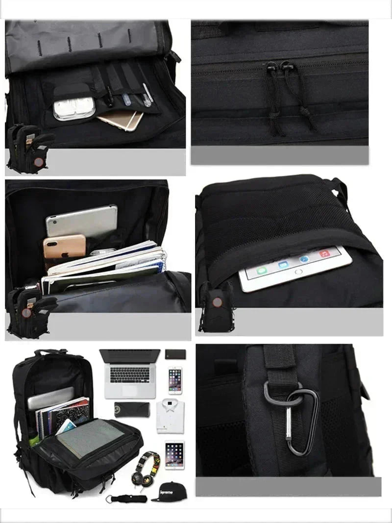 Waterproof Hiking Backpack 50L Capacity Outdoor Gear