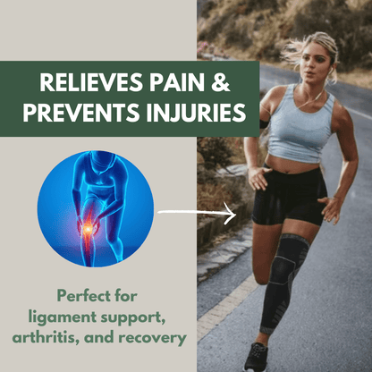 Compression Knee Sleeve Support Full-Length