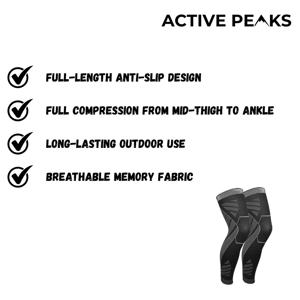 Compression Knee Sleeve Support Full-Length