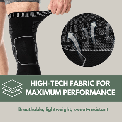 Compression Knee Sleeve Support Full-Length