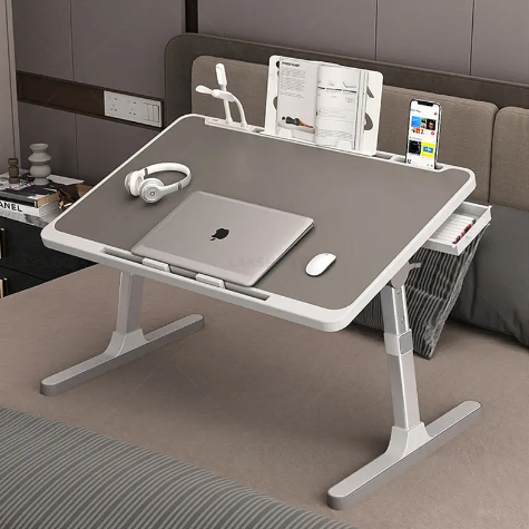 Adjustable Laptop Stand Desk for Bed