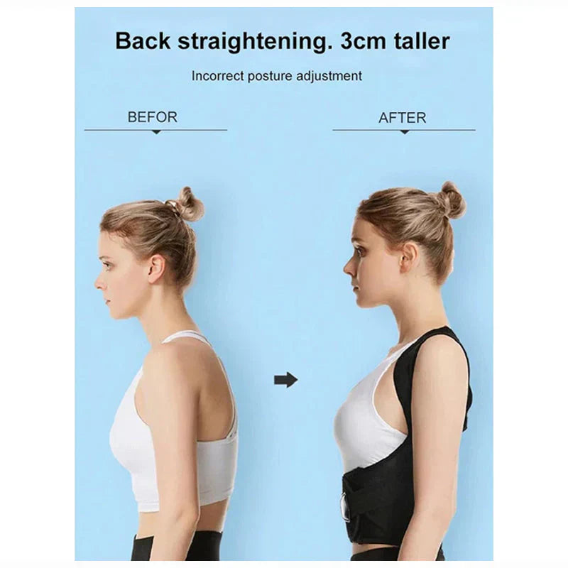 Posture Corrector Back Support Adjustable for Men Women