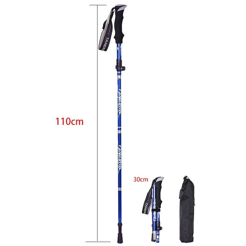 Adjustable Foldable Telescopic Hiking Trekking Poles
