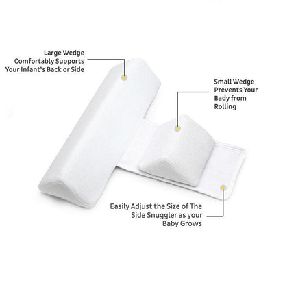 Anti-Roll Baby Pillow Support Cushion for Infants