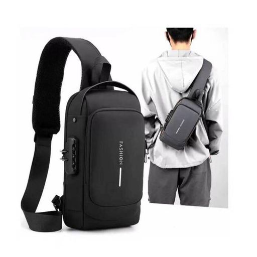 Anti-Theft Backpack with Locking Zippers and Hidden Pockets
