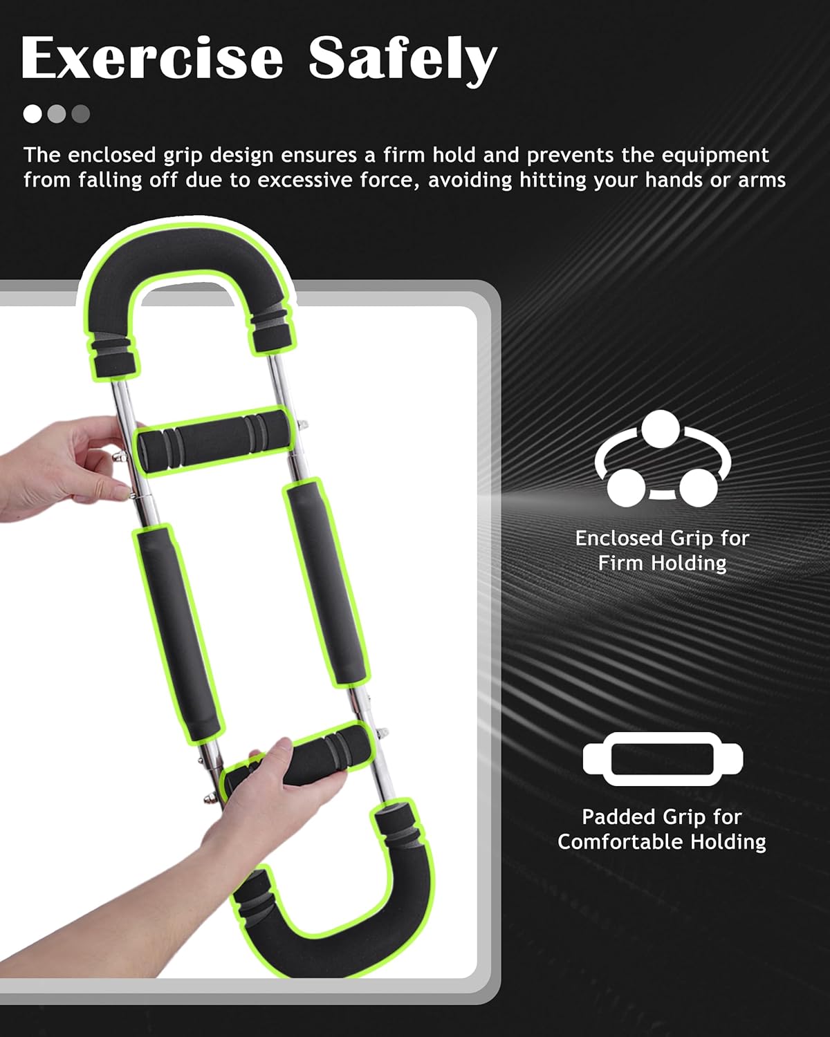 Adjustable Forearm Triceps Strength Training Bar