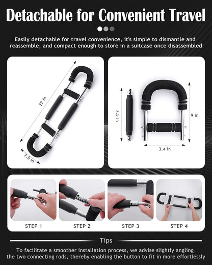 Adjustable Forearm Triceps Strength Training Bar