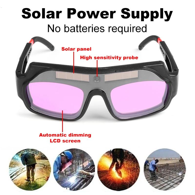 Auto Darkening Welding Goggles Eye Protection Safety Gear