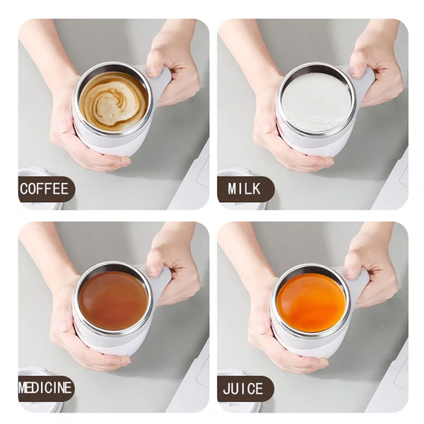 Automatic Self Stirring Mug Kitchen Gadget Drinkware