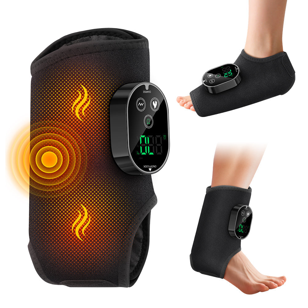 Cordless 4 in 1 Massage Pad for Elbow Knee Foot Ankle Relief