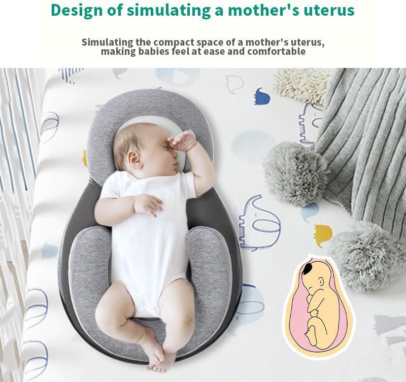 Baby Bassinet Wedge Lounger Anti-Reflux Bed