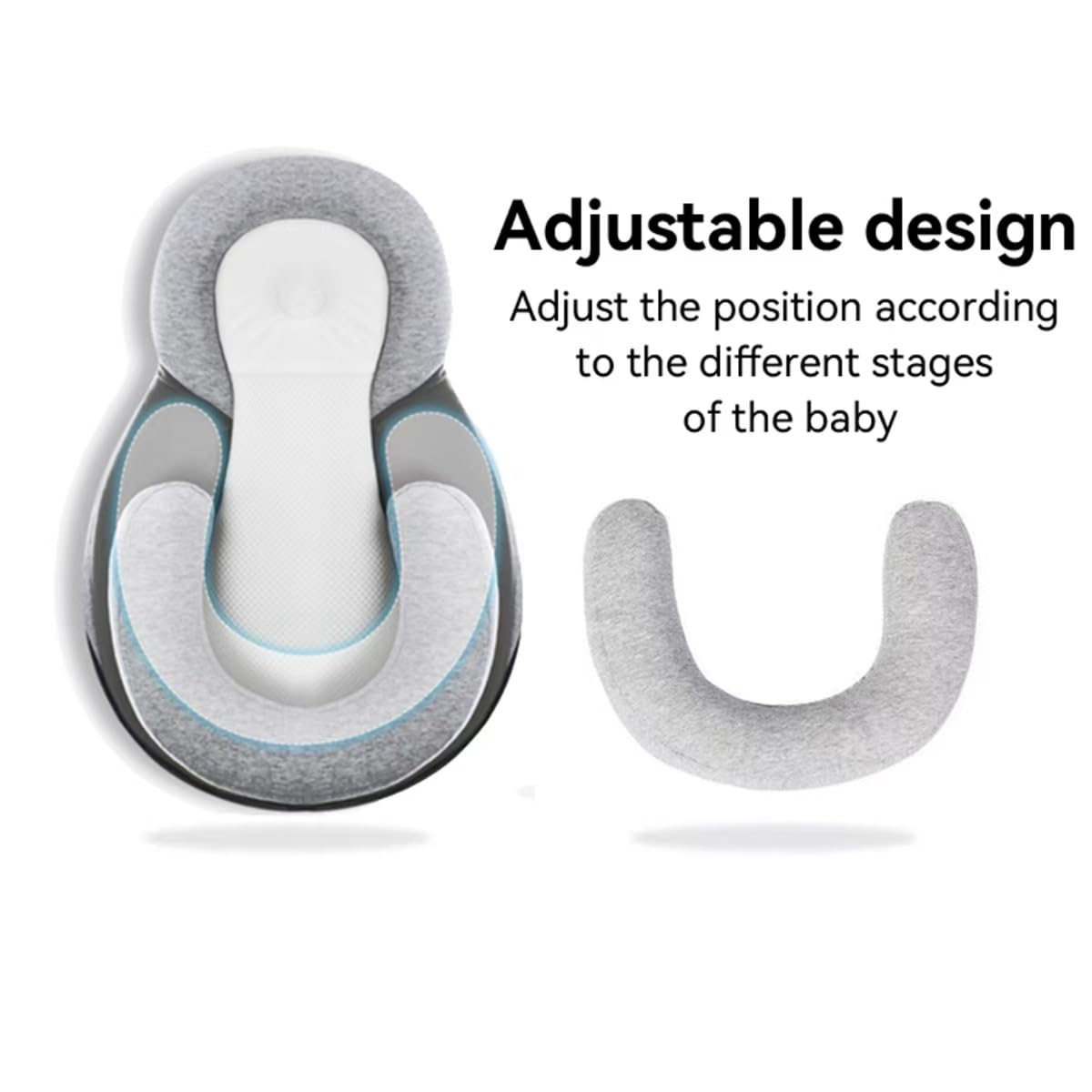 Baby Bassinet Wedge Lounger Anti-Reflux Bed