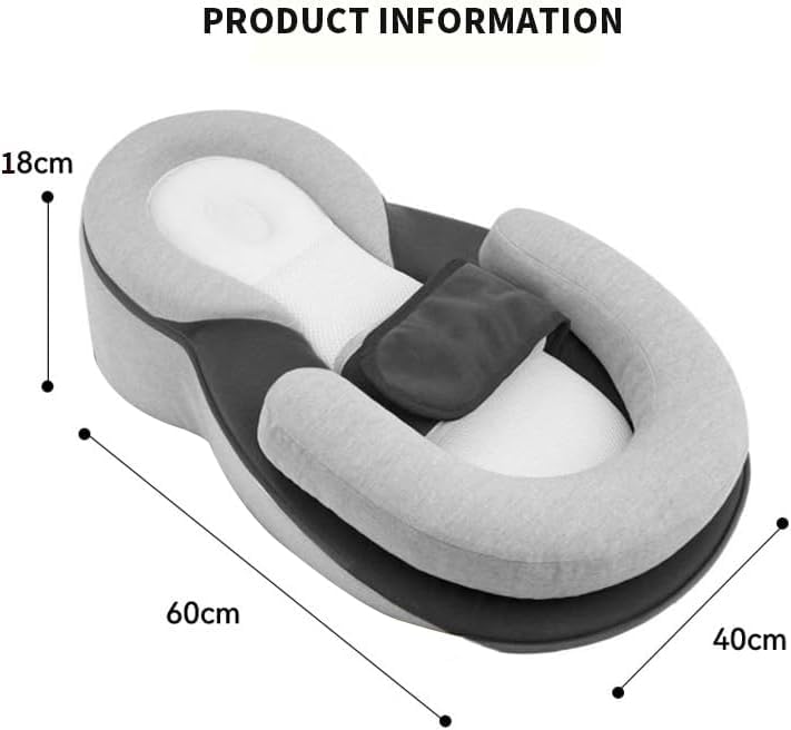 Baby Bassinet Wedge Lounger Anti-Reflux Bed