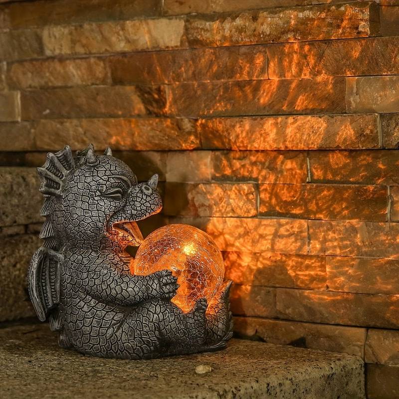 LED Dragon Table Lamp