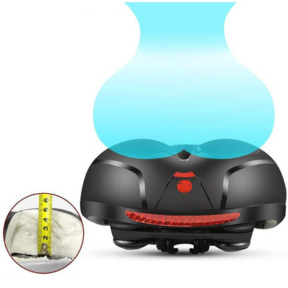 Bicycle Seat with Reflector Soft Comfortable Design