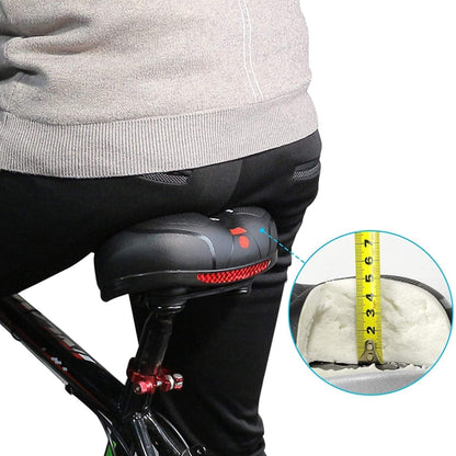 Bicycle Seat with Reflector Soft Comfortable Design